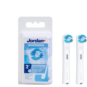 Jordan Whitening Electric Toothbrush Head Compatible with Oscillating Technology 2 Pack