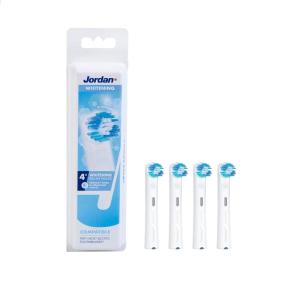 Jordan Whitening Electric Toothbrush Heads Compatible with Oscillating Technology 4 Pack